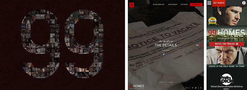 Промо-сайт фильма 99 домов